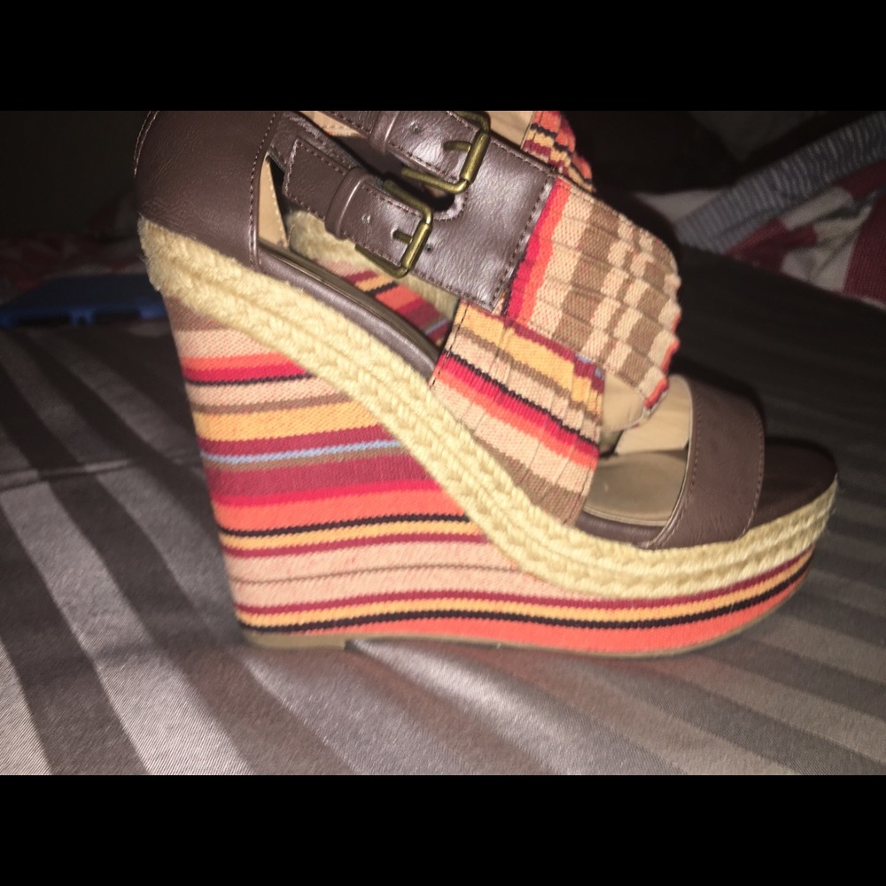 Soda espadrille wedges